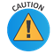 Caution icon